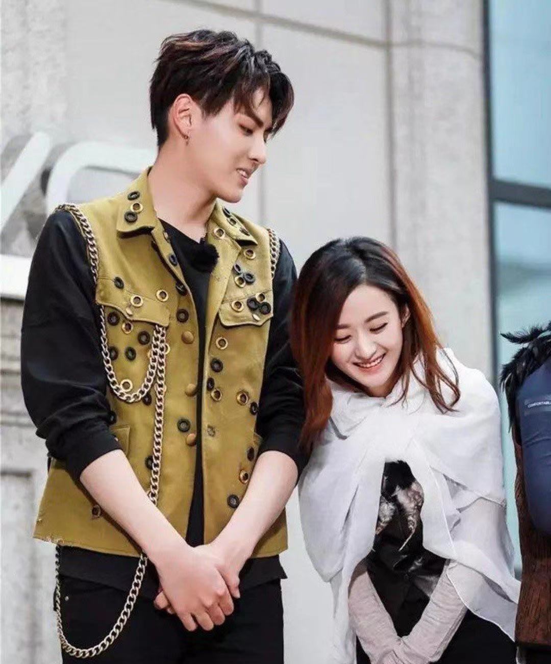 赵丽颖吴亦凡新剧路透探班揭秘，现场探班，感受新剧魅力