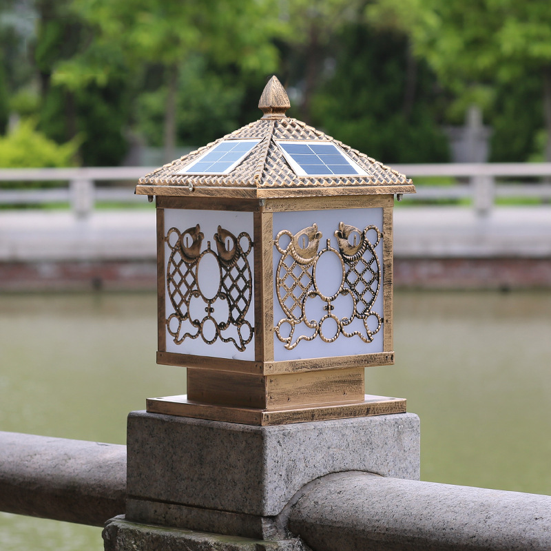 太阳能柱头灯最新款及其安装与使用指南