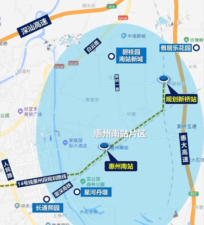 惠洲南站新城崛起,科技前沿引领未来生活新潮流
