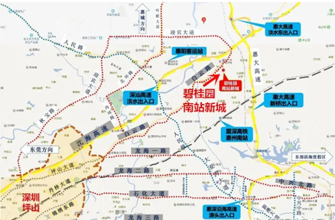 惠洲南站新城崛起,科技前沿引领未来生活新潮流