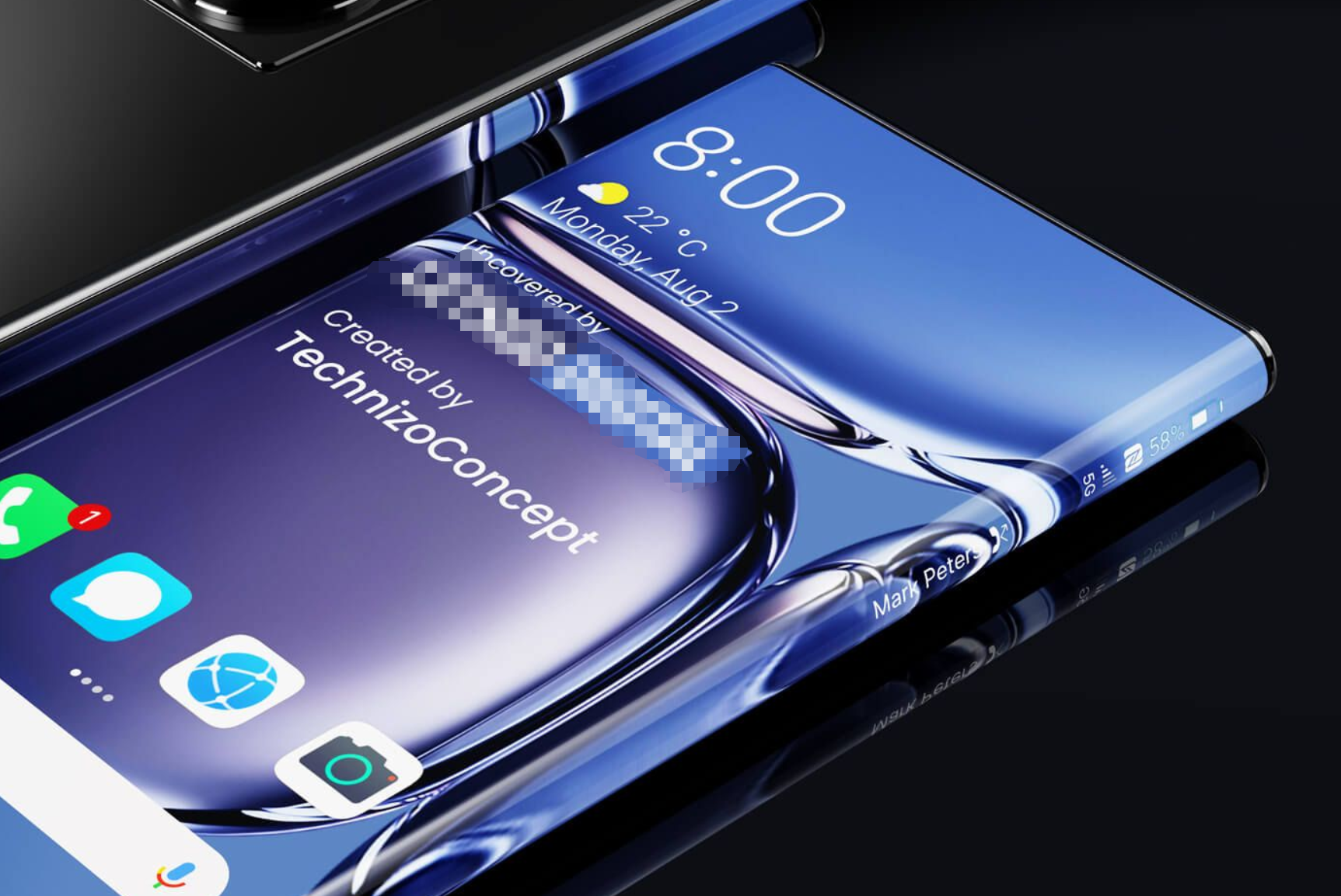 华为最新款曲屏手机,技术与艺术的极致融合