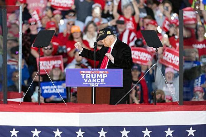 特朗普大选最新动态,力量转变与励志之旅